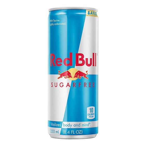 Red Bull Energy Drink Sugar Free - 8.4 Fl. Oz.