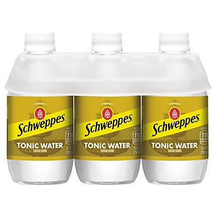 Schweppes Tonic Water Bottle - 6-10 Fl. Oz. - Image 1