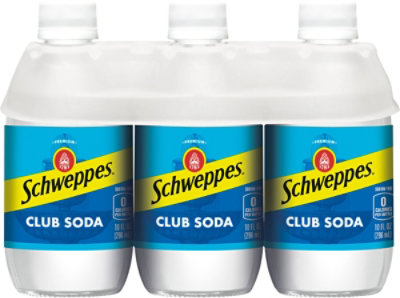 Schweppes Club Soda Bottle - 6-10 Fl. Oz. - Image 2