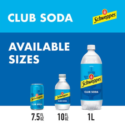 Schweppes Club Soda Bottle - 6-10 Fl. Oz. - Image 3