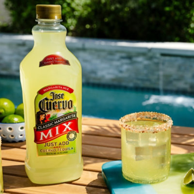 Jose Cuervo Margarita Mix Classic Lime - 1.75 Liter - Image 2