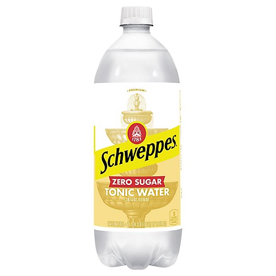 Schweppes Tonic Water Diet - 33.8 Fl. Oz.