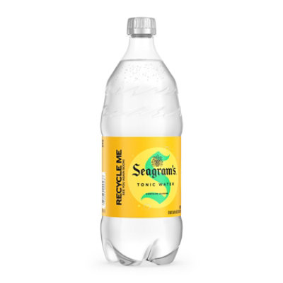 Seagrams Bottled Water Tonic Water - 1 Liter - Image 2