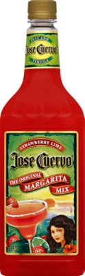 Jose Cuervo Margarita Mix Strawberry Lime - 1 Liter - Image 2