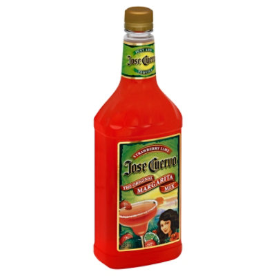 Jose Cuervo Margarita Mix Strawberry Lime - 1 Liter