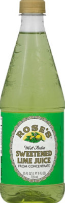 Roses Sweetened Lime Juice Bottle - 25 Fl. Oz. - Image 2