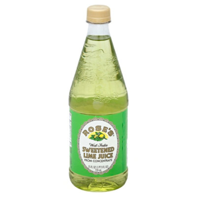 Roses Lime Juice Sweetend - 25 Fl. Oz.