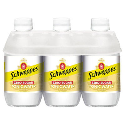 Schweppes Zero Sugar Tonic Water Glass Bottles - 6-10 Fl. Oz. - Image 3