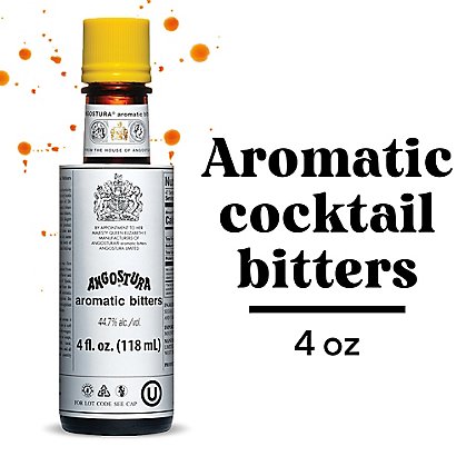 Angostura Aromatic Bitters Cocktail Bitters - 4 Oz - Image 1
