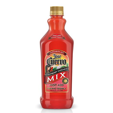 Jose Cuervo Tequila Margarita Mix Strawberry Lime The Original - 59.2 Fl. Oz.