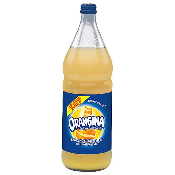 Orangina Sparkling Citrus Beverage - 1 Liter