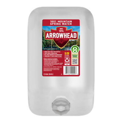 Arrowhead 100% Mountain Spring Water - 2.5 Gallon