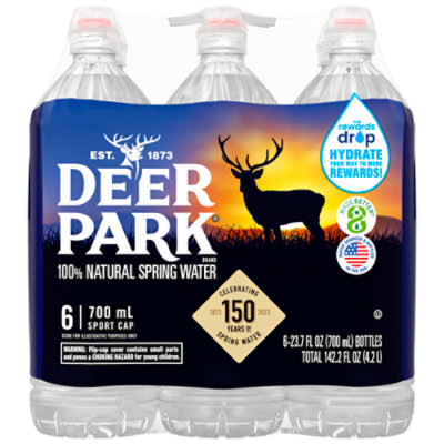 Deer Park® Spring Water, 1 Liter 18-Pack