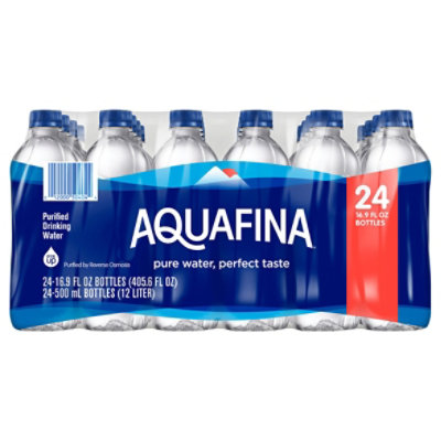 Aquafina Purified Drinking Water - 24-16.9 Fl. Oz. - Safeway