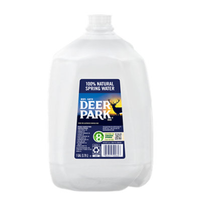 Deer Park 100% Natural Spring Water - 1 Gallon - Image 1