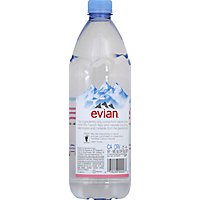 evian Natural Spring Water Bottle - 1 Liter - Image 5