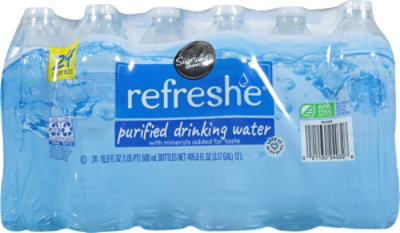 Signature SELECT Refreshe Drinking Water - 24-16.9 Fl. Oz. - Image 4