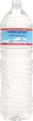 Crystal Geyser Spring Water Natural Alpine - 50.72 Fl. Oz. - Image 2