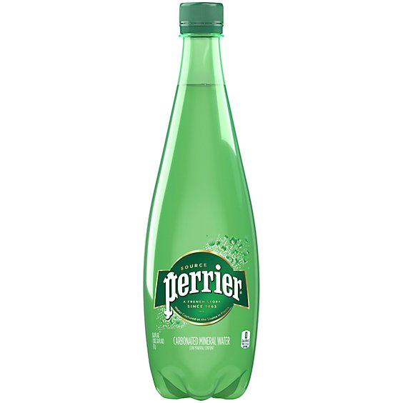 Perrier Carbonated Mineral Water Plastic Bottle - 33.8 Fl. Oz.