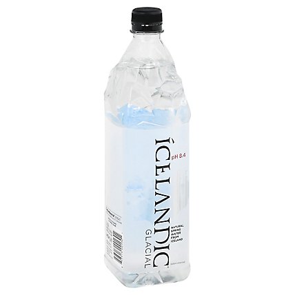 Ícelandic Glacial Natural Spring Water In Bottle - 33.8 Fl. Oz. - Image 1