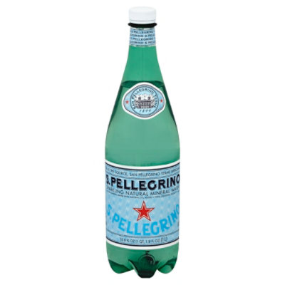 S.PELLEGRINO Sparkling Natural Mineral Water - 33.8 Fl. Oz.