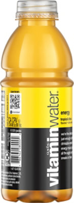 vitaminwater Water Beverage Nutrient Enhanced Energy Tropical Citrus - 20 Fl. Oz. - Image 6