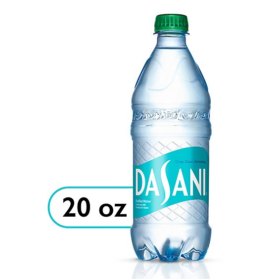 Dasani Water Purified Enhanced With Minerals Bottled - 20 Fl. Oz.