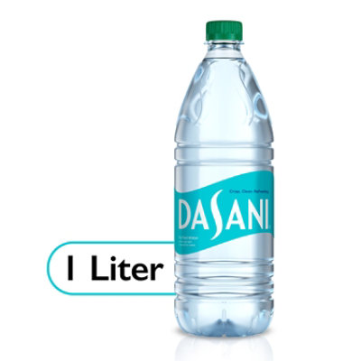 Dasani Water Purified Enhanced With Minerals Bottled - 1 Liter - Image 1