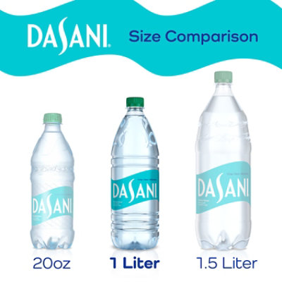 Dasani Water Purified Enhanced With Minerals Bottled - 1 Liter - Image 5