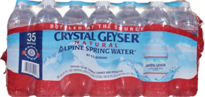 Crystal Geyser Spring Water Natural Alpine - 35-16.9 Fl. Oz. - Image 4