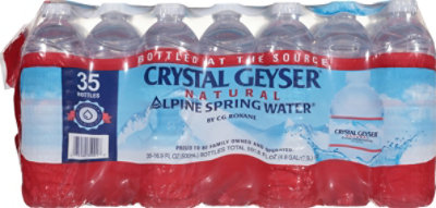 Crystal Geyser Spring Water Natural Alpine - 35-16.9 Fl. Oz. - Image 2