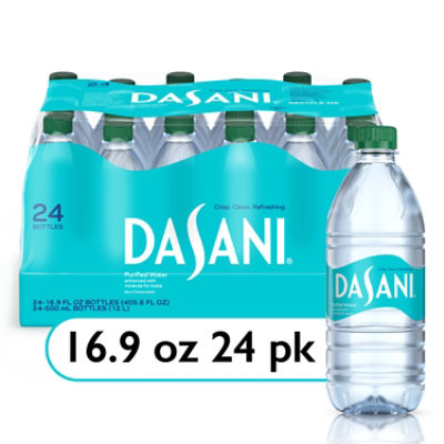 Dasani Water Purified Enhanced With Minerals Bottled 24 Count - 16.9 Fl. Oz. - Image 1