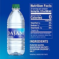 Dasani Water Purified Enhanced With Minerals Bottled 24 Count - 16.9 Fl. Oz. - Image 5
