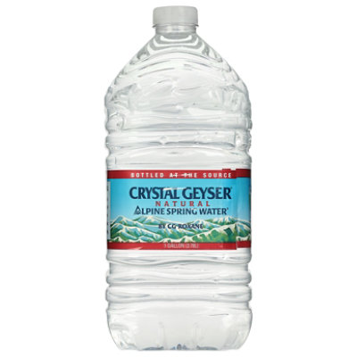 Crystal Geyser Natural Alpine Spring Water - 1 Gallon - Image 3