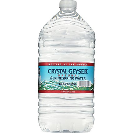 Crystal Geyser Natural Alpine Spring Water - 1 Gallon - Image 4