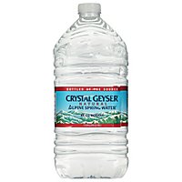 Crystal Geyser Natural Alpine Spring Water - 1 Gallon - Image 1