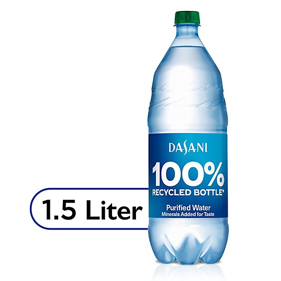 Dasani Water Purified Enhanced With Minerals Bottled - 1.5 Liter