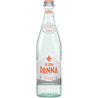 Acqua Panna Natural Spring Water Bottle - 25.3 Fl. Oz.