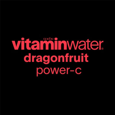 vitaminwater Water Beverage Nutrient Enhanced Power C Dragonfruit - 20 Fl. Oz. - Image 3