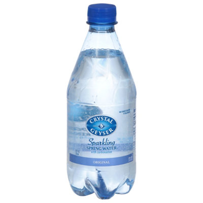 Crystal Geyser Mineral Water Sparkling Original - 4-18 Fl. Oz.