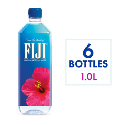 FIJI Natural Artesian Bottled Water - 6-33.8 Fl. Oz. - Image 2