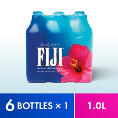 FIJI Natural Artesian Bottled Water - 6-33.8 Fl. Oz. - Image 6