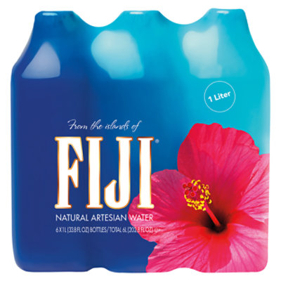 FIJI Artesian Water Natural - 6-33.8 Fl. Oz.