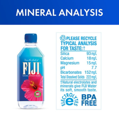 FIJI Natural Artesian Bottled Water - 6-16.9 Fl. Oz. - Image 5