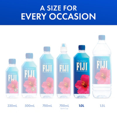FIJI Natural Artesian Bottled Water - 33.8 Fl. Oz. - Image 2