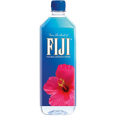 Fiji water nutrition label