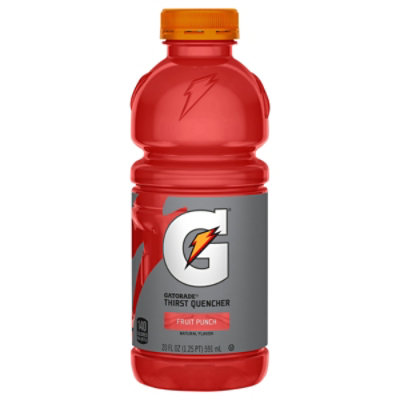 Gatorade Fruit Punch Sports Drink - 20 Oz