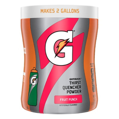 Gatorade Thirst Quencher Instant Powder Mix Fruit Punch - 18.4 Oz - Image 3