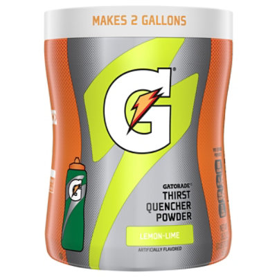 Gatorade G Series Thirst Quencher Perform 02 Instant Powder Mix Lemon-Lime - 18.4 Oz