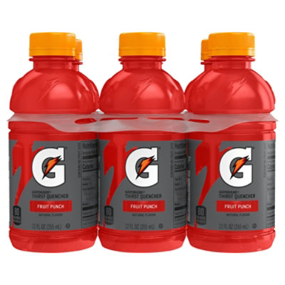 Gatorade G Series Thirst Quencher Perform Fruit Punch 6 12 Fl Oz Albertsons